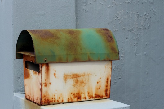 Rusty postbox